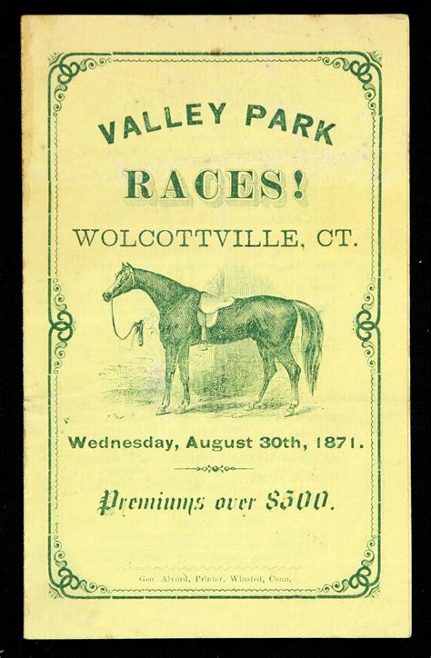 horse racing in connecticut.